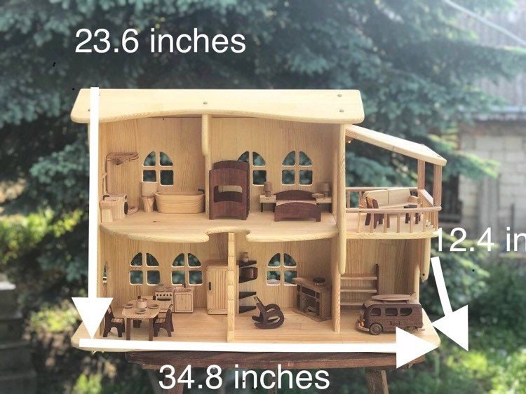 Maileg dollhouse with garage