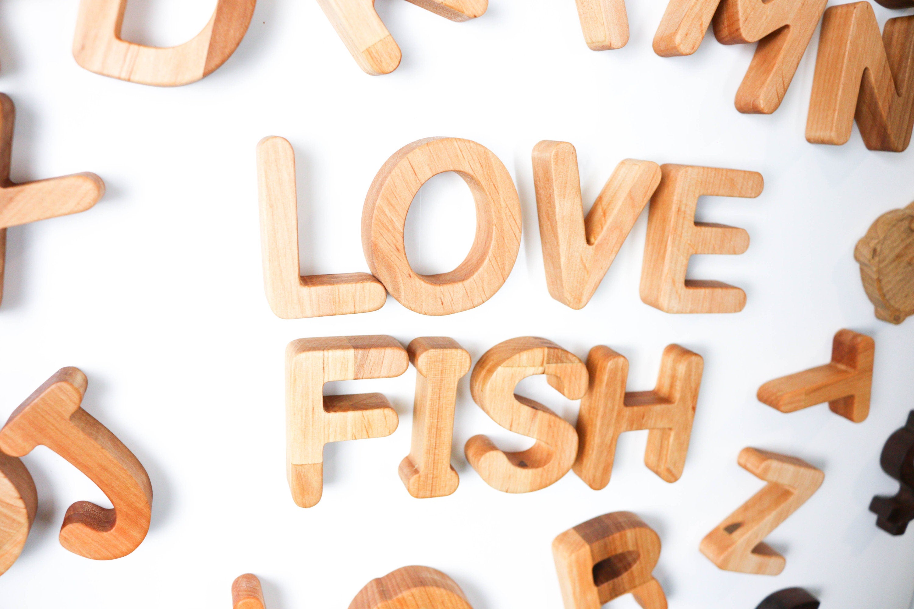 Wooden Letters Height 5cm/2inches