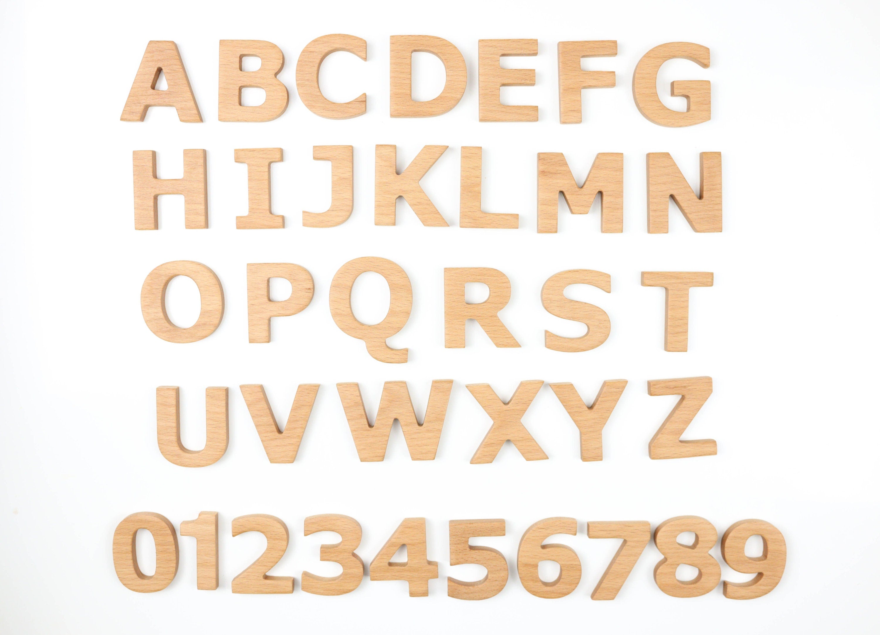 Wooden Letters 4.3cm