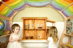 Rainbow fabric For Playstand