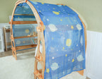 Stars and planets fabric Playstand Canopy