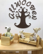 Maileg Furniture set: couch, coffe table and chair