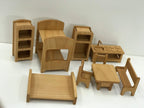 Waldorf Wooden furniture set scale 1:24