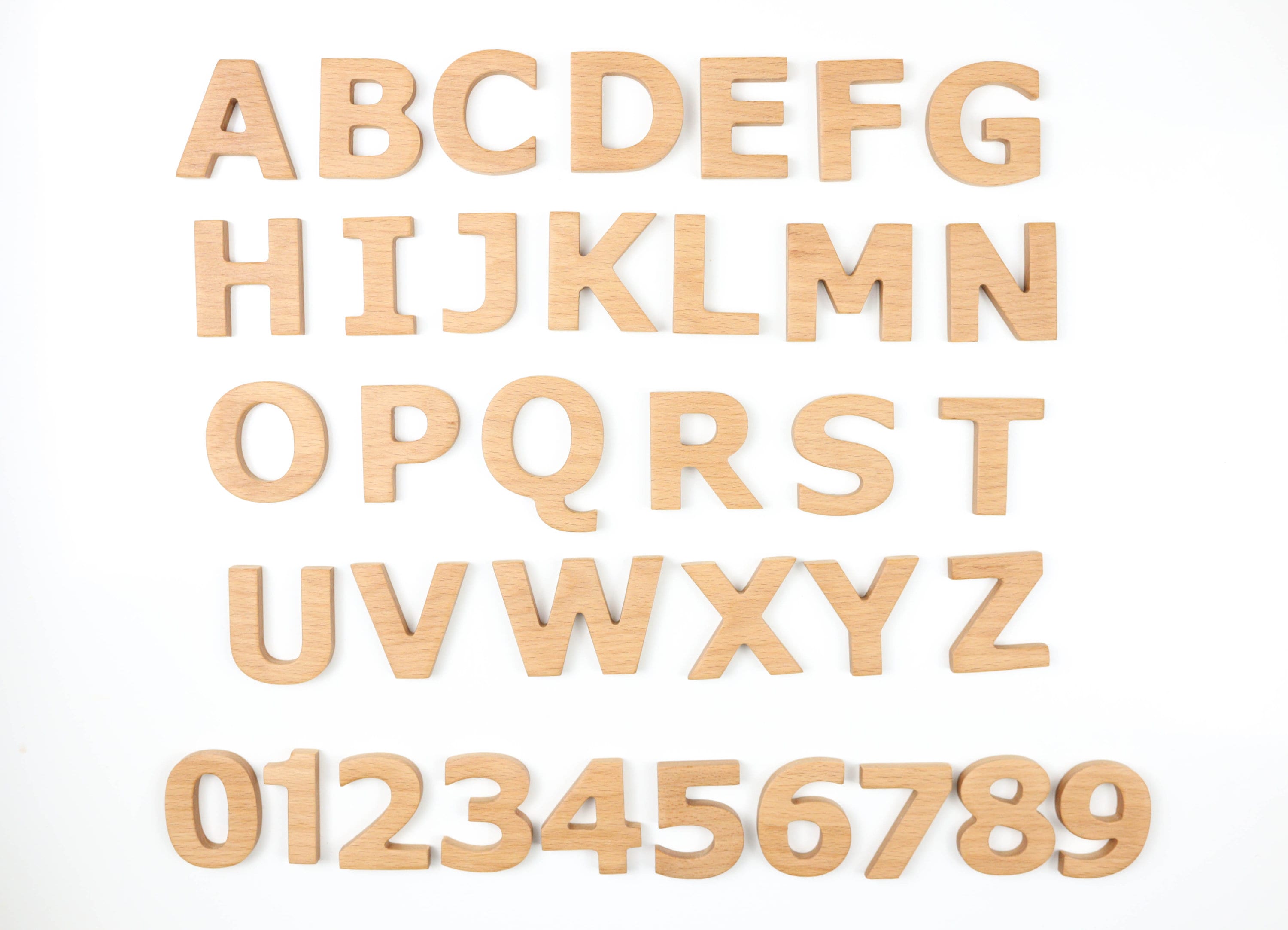 Wooden Letters