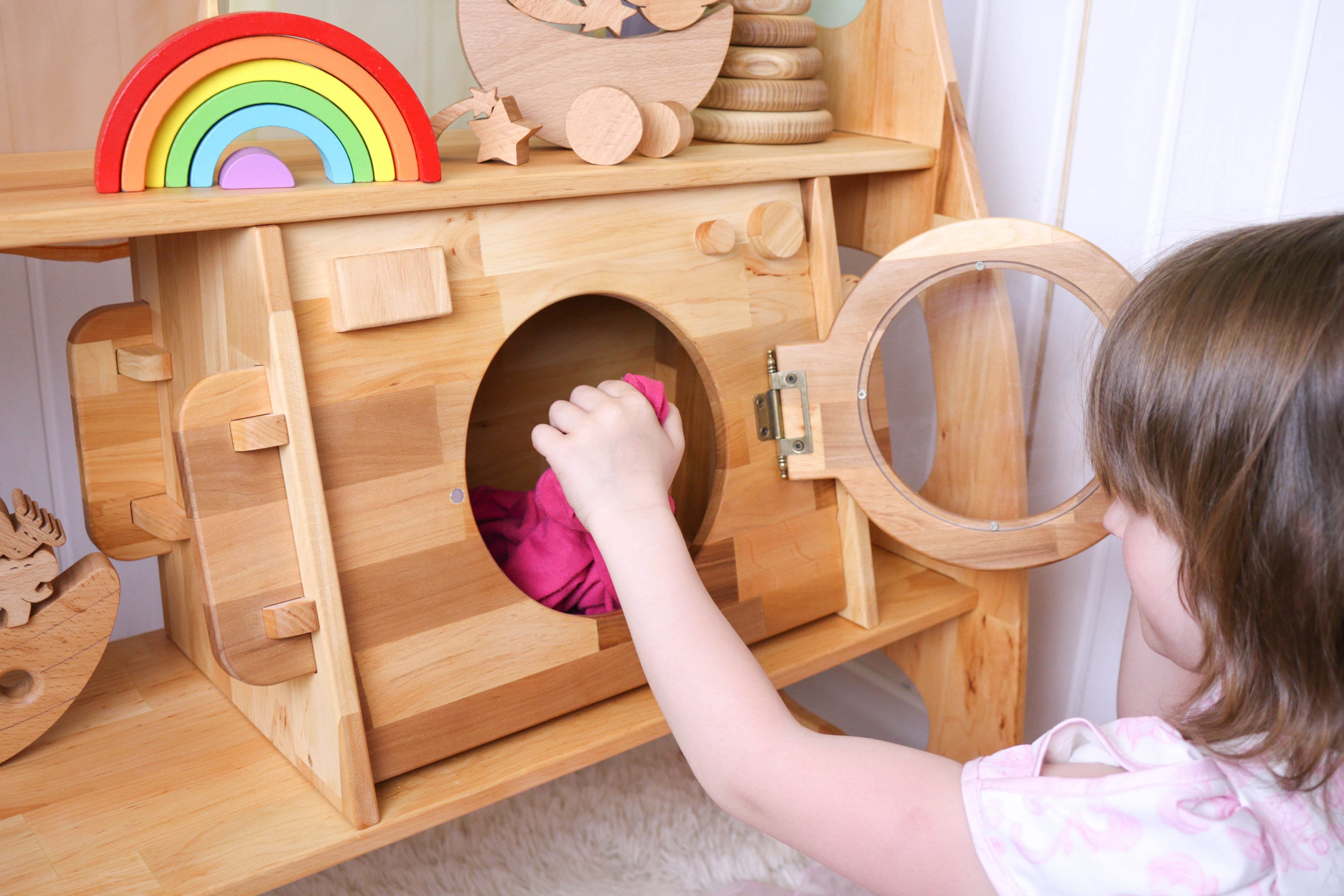 Washing machine for playstand