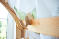 Wooden hook for Playstand