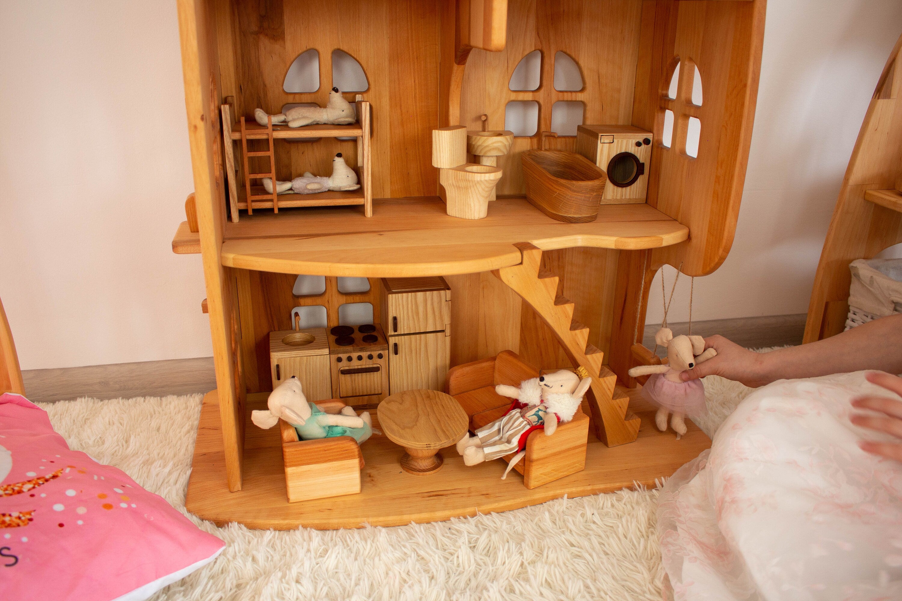 Maileg Dollhouse and Furniture Set 1:12 Scale
