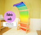 Rainbow fabric for Large Playstand