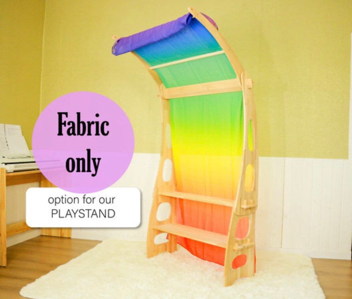 Rainbow fabric for Large Playstand