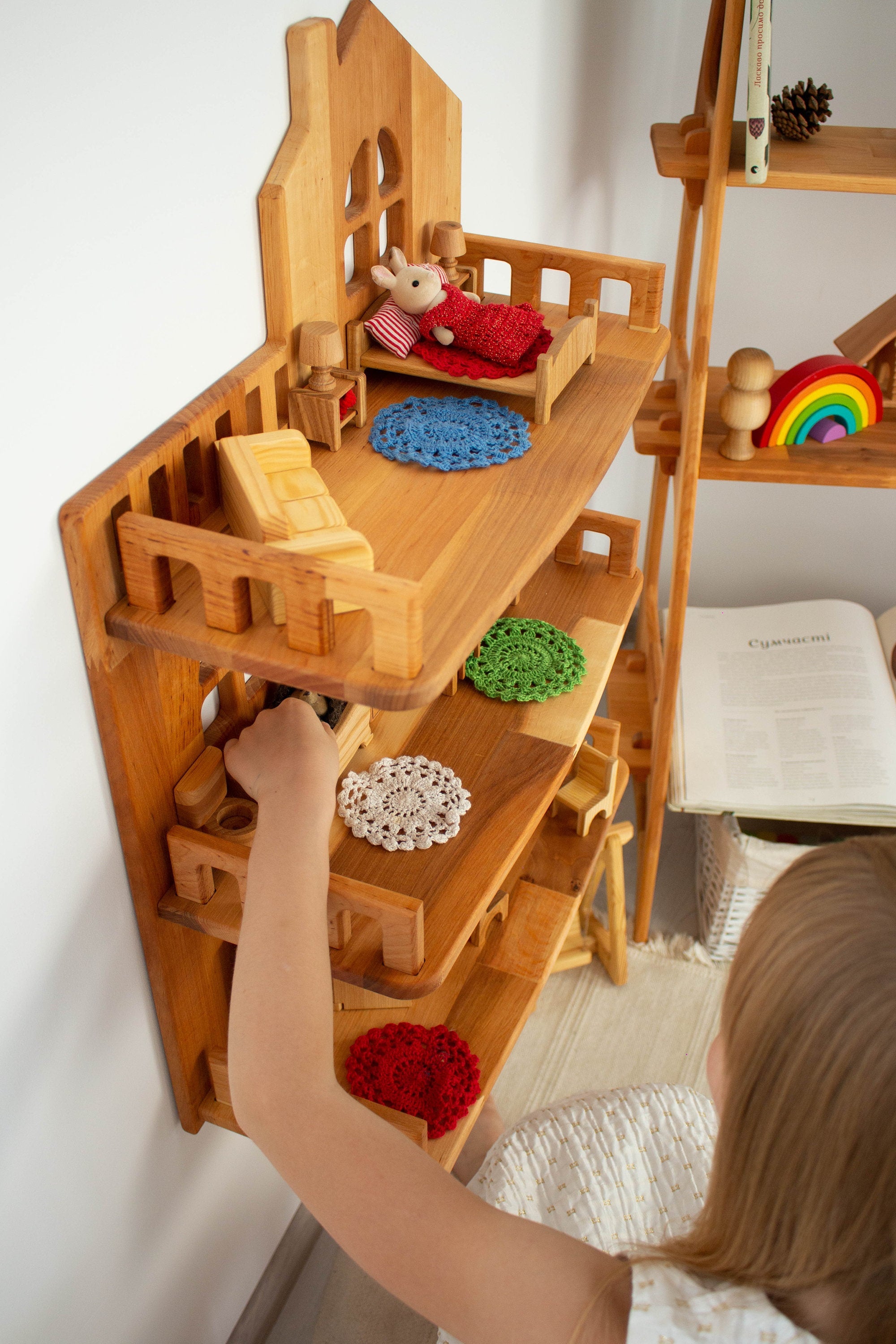 Dollhouse Wall Shelf