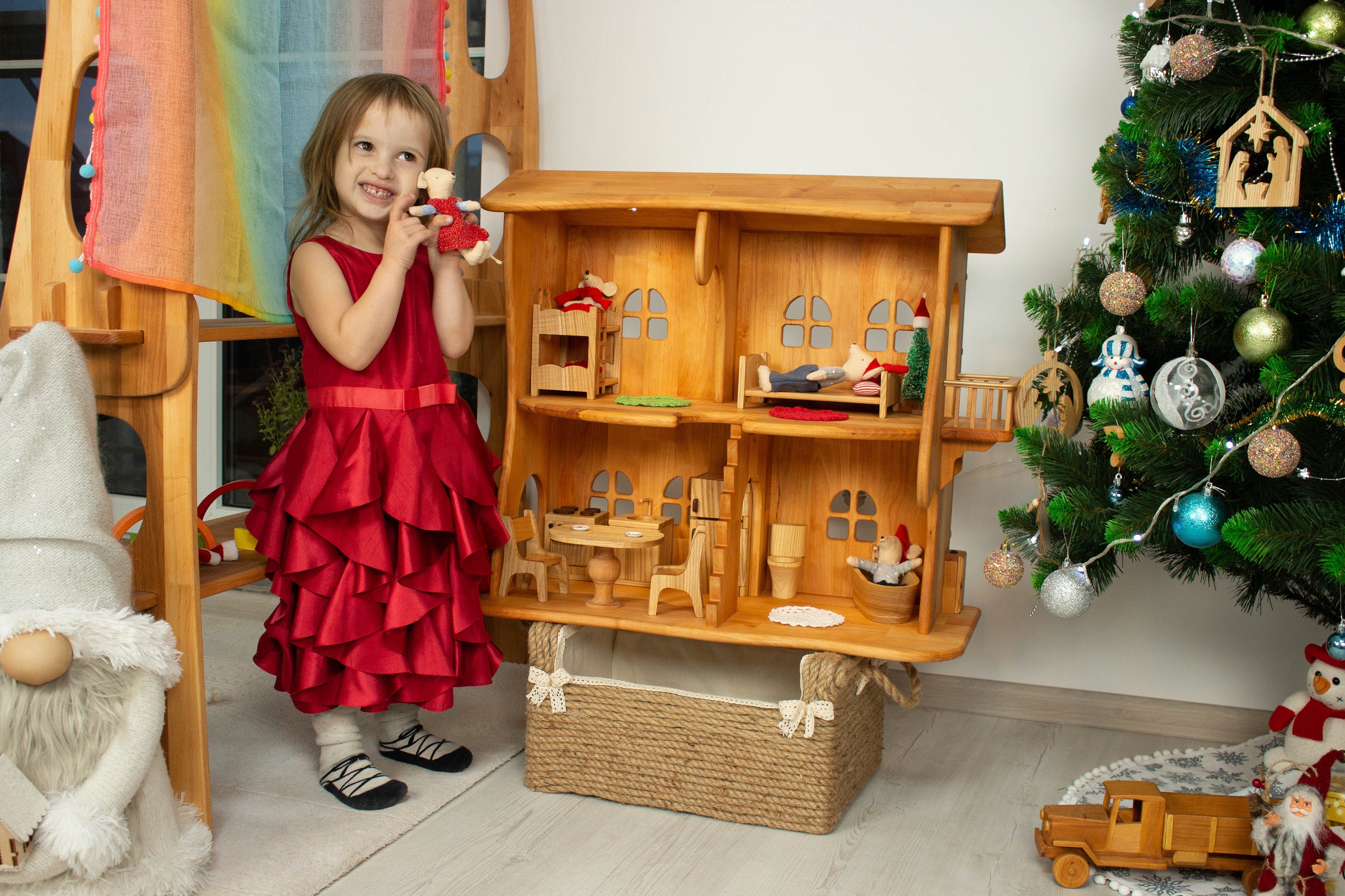 Maileg dollhouse with balcony 1:12 Scale
