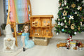 Dollhouse with balcony 1:16 Scale