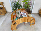 Desk, Table, Chair and Books shelf