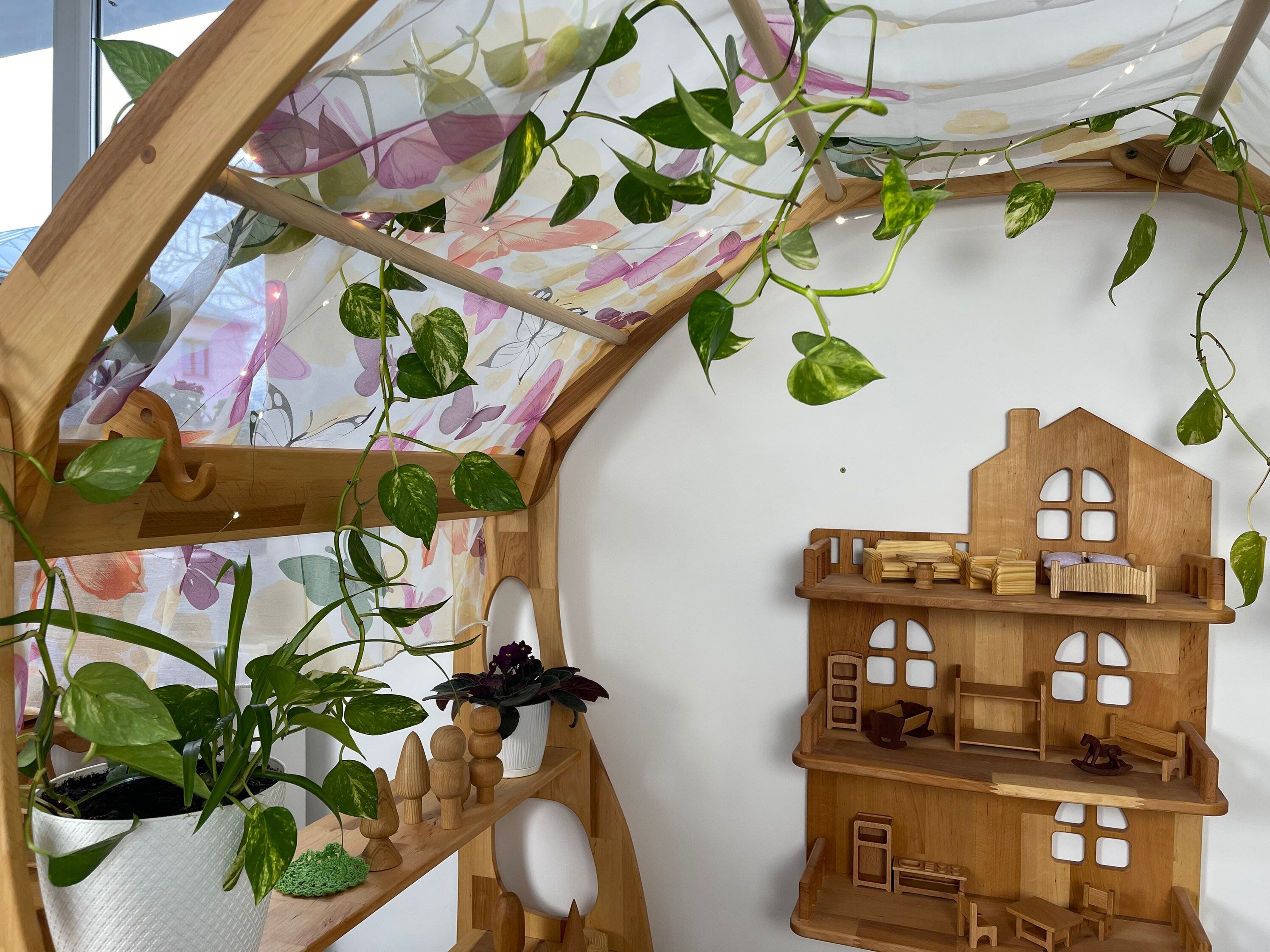 Fabric Butterfly Canopy for Playstands