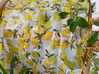 Fabric Yellow Lemon leaves Canopy for Playstands