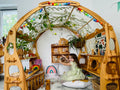 Fabric Green Fall leaves Canopy for Playstands