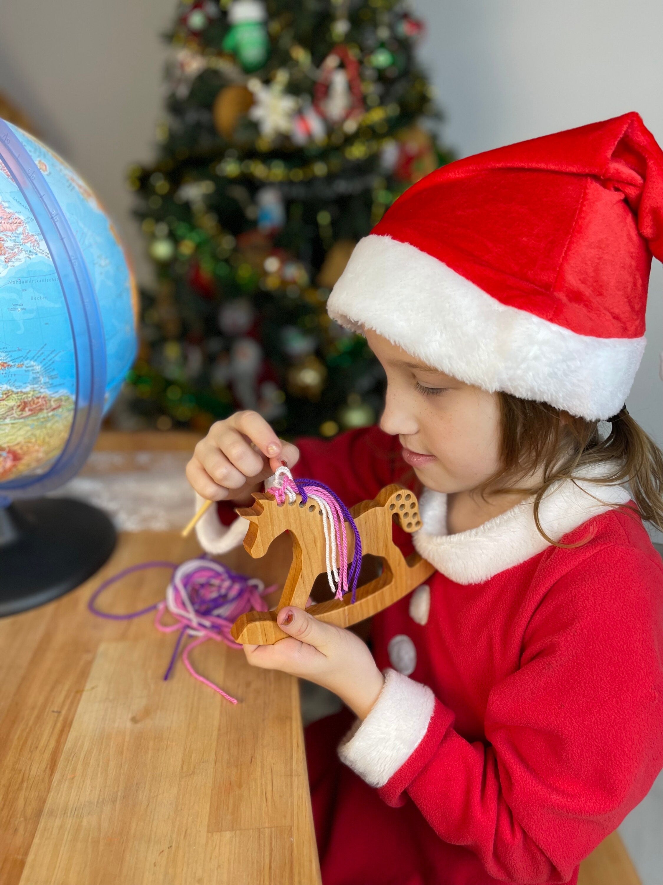 Lacing education toy Unicorn Set