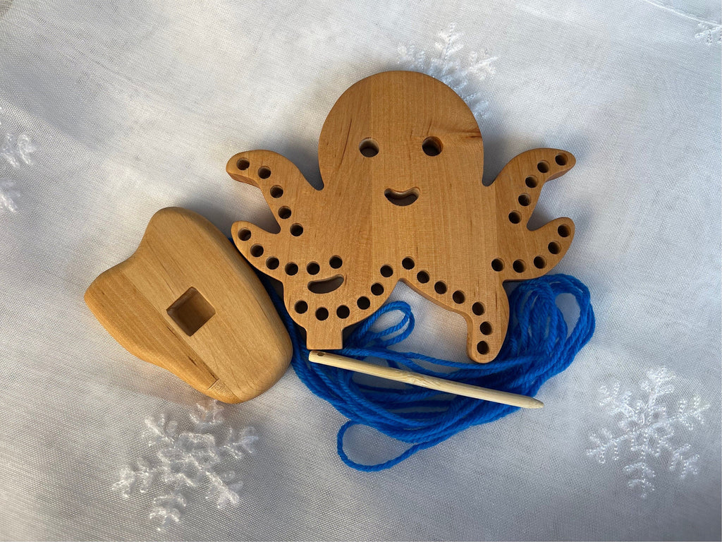 Lacing education toy Octopus Set