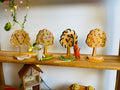 Lacing education toy Forest Natural Tree Set