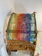Rainbow fabric for Large Playstand