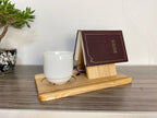 Handcrafted Book Placeholder & Nightstand Organizer