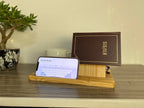 Handcrafted Book Placeholder & Nightstand Organizer
