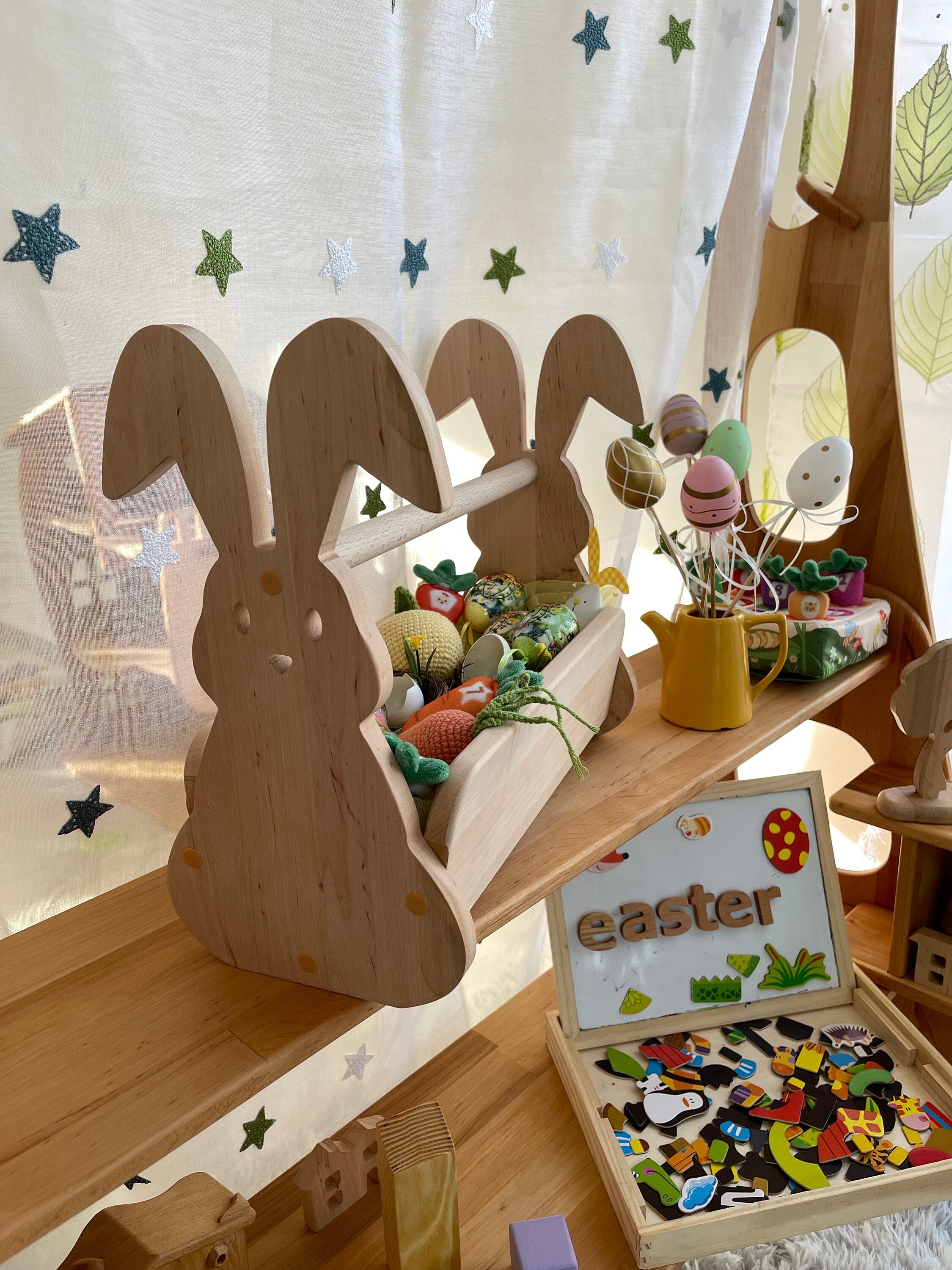 Basket Easter Bunny