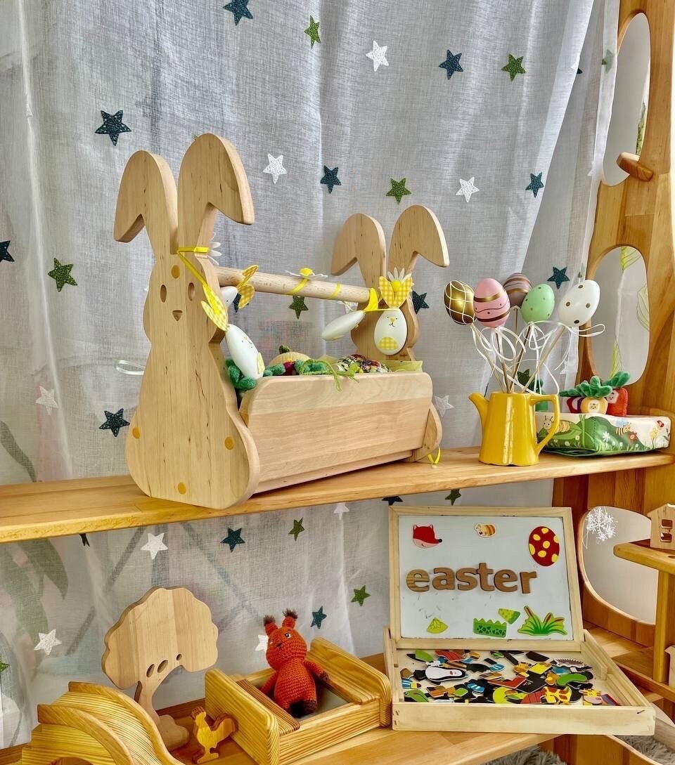 Basket Easter Bunny