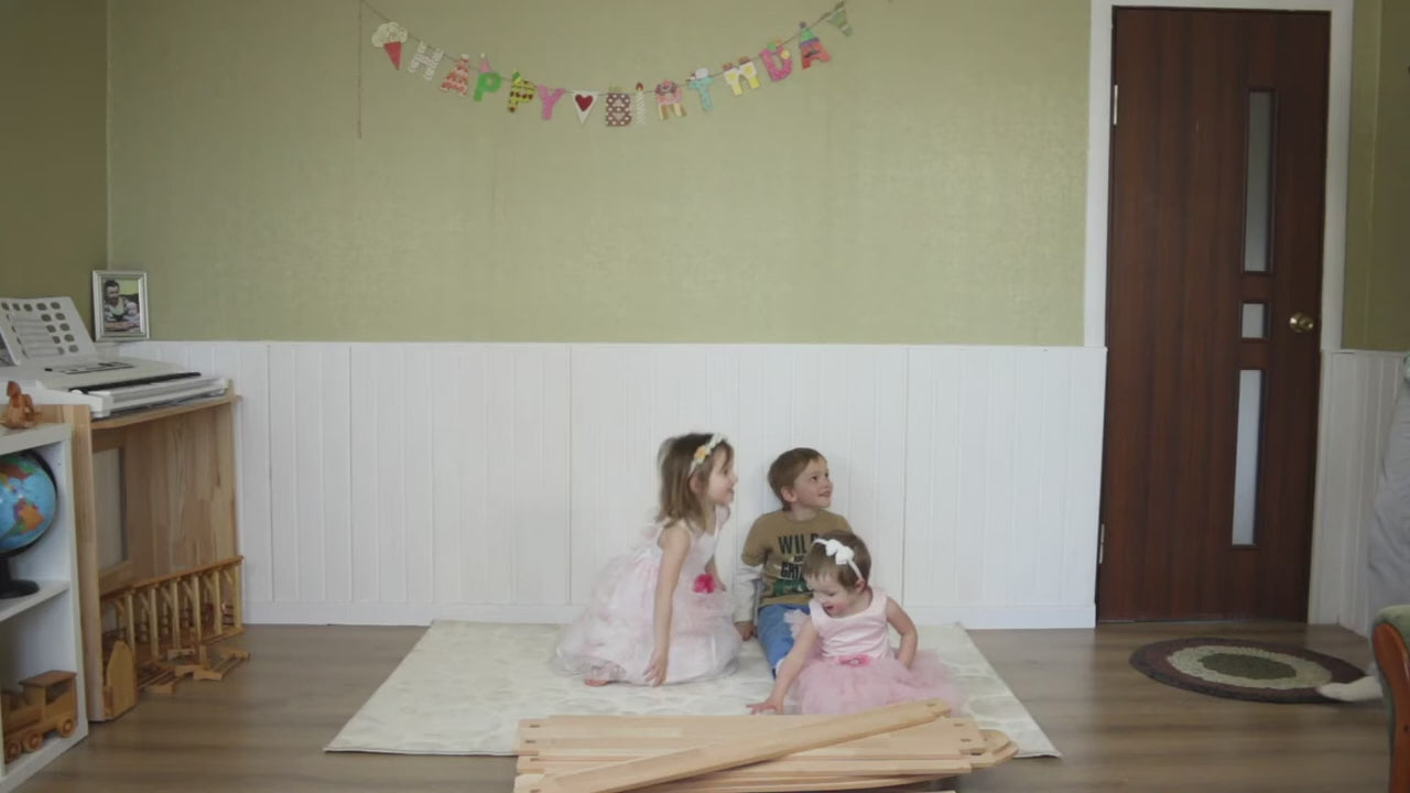 Instruction for Waldorf wooden playstand 